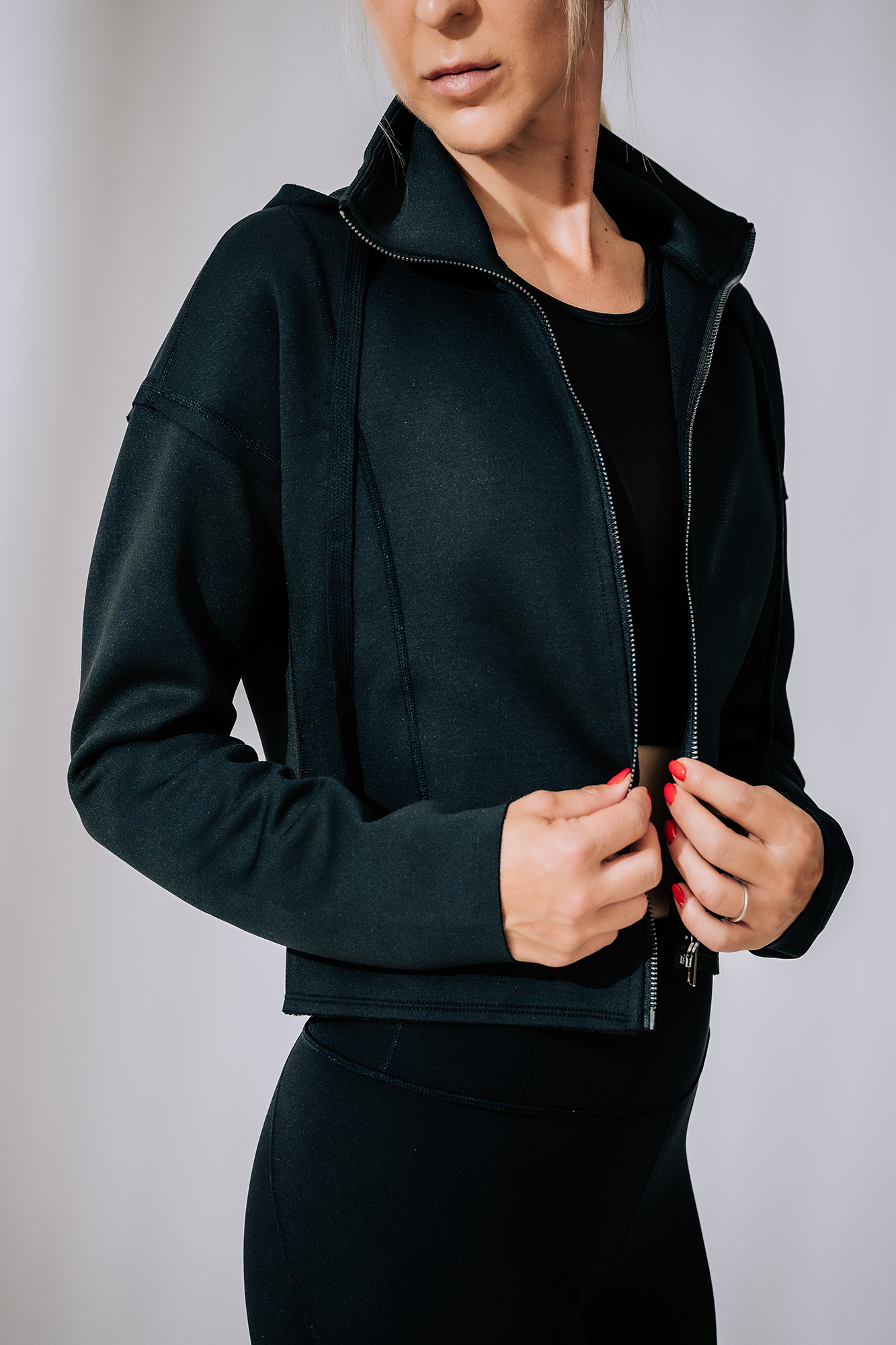 CASUAL BLACK SPORT JACKE