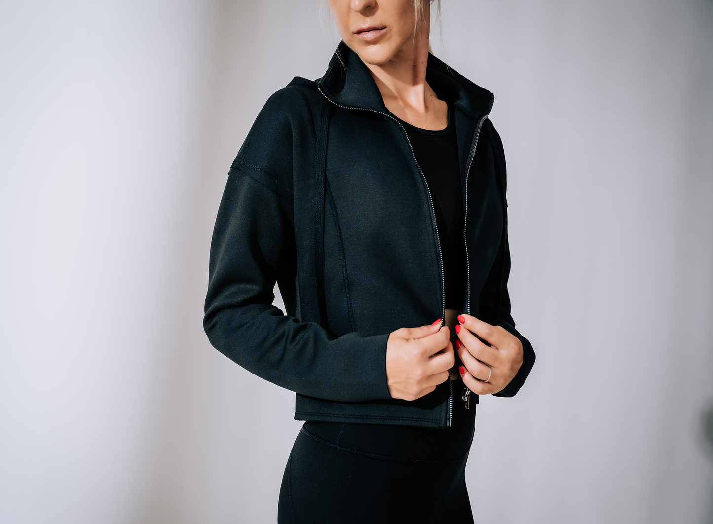 CASUAL BLACK SPORT JACKE